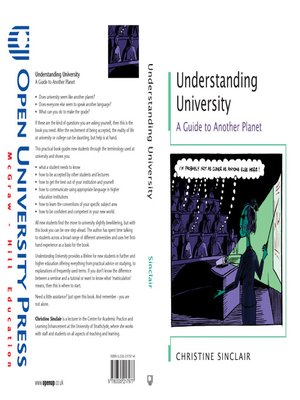 cover image of Understanding University